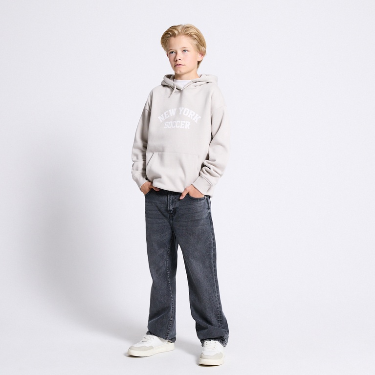 Printed hoodie "Jordon" Beige 4